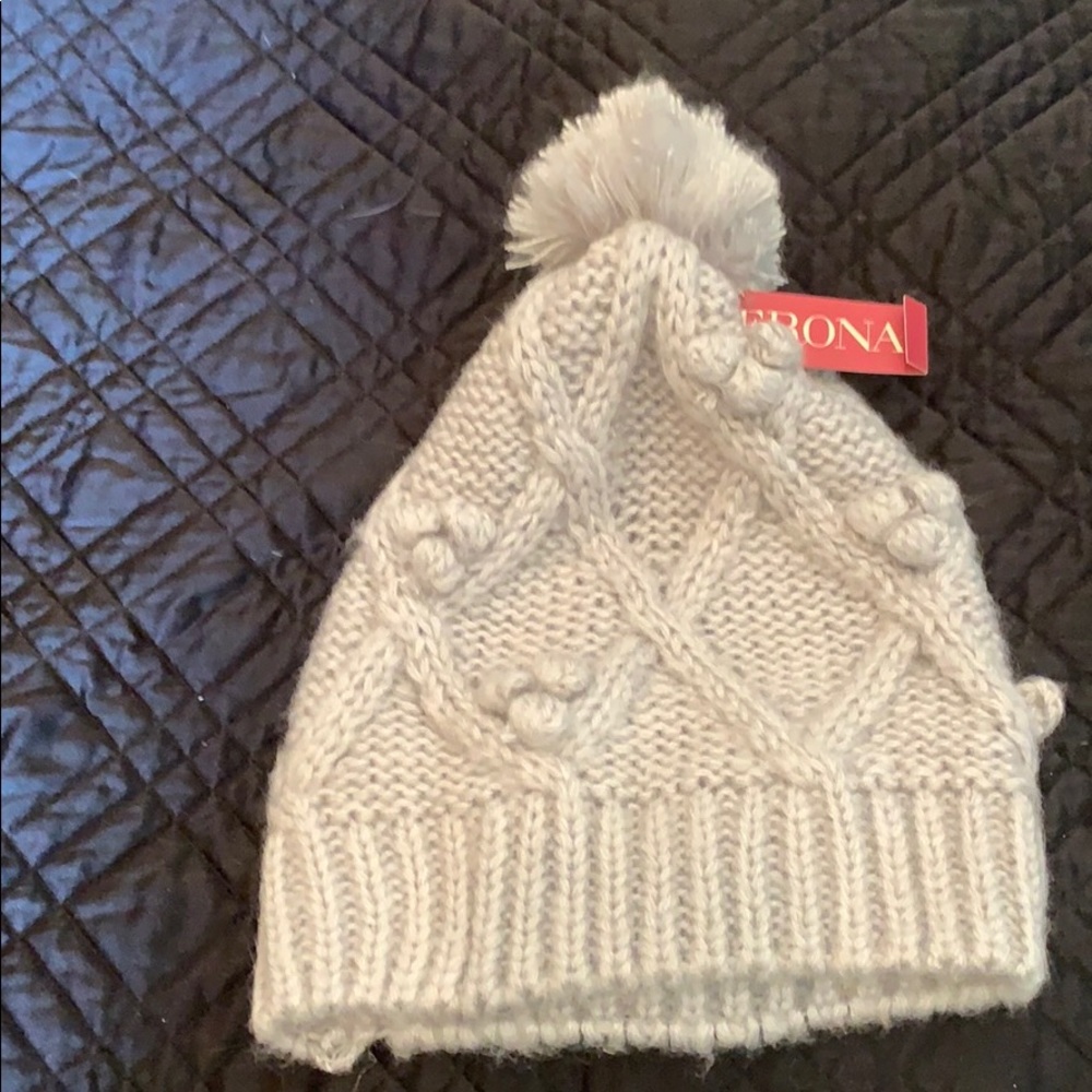 Gray beanie